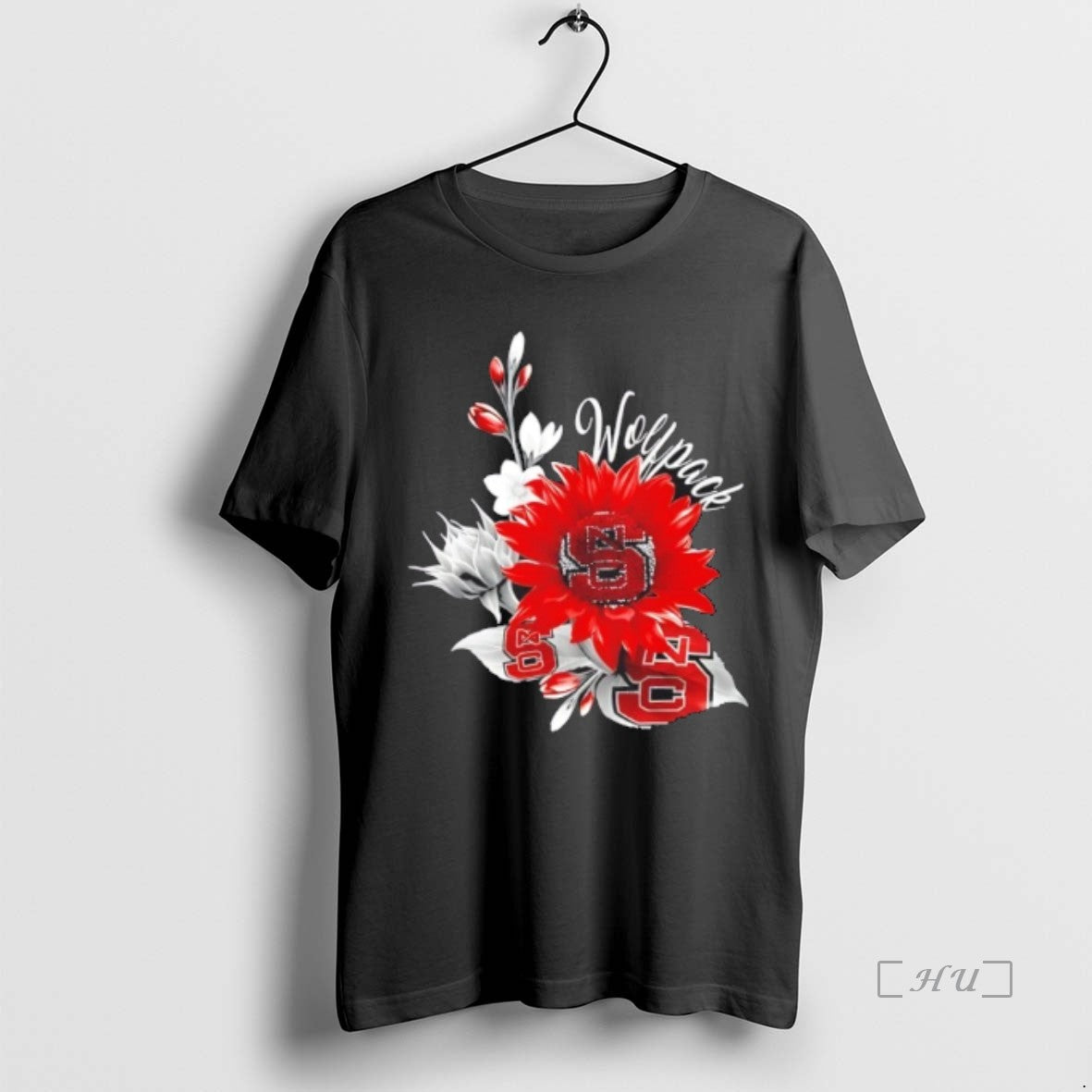 Officials Nc State Wolfpack Football X Sunflower Floral T-Shirts, Hoodie, Sweatshirt | PopFlextees.com
