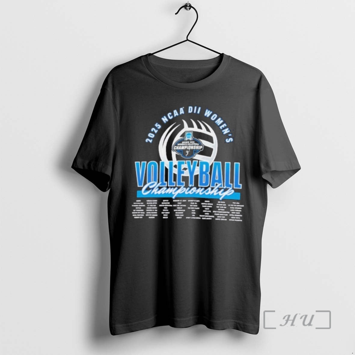 Officials Ncaa Dii Womens Volleyball Championship 2025 T-Shirts, Hoodie, Sweatshirt | PopFlextees.com