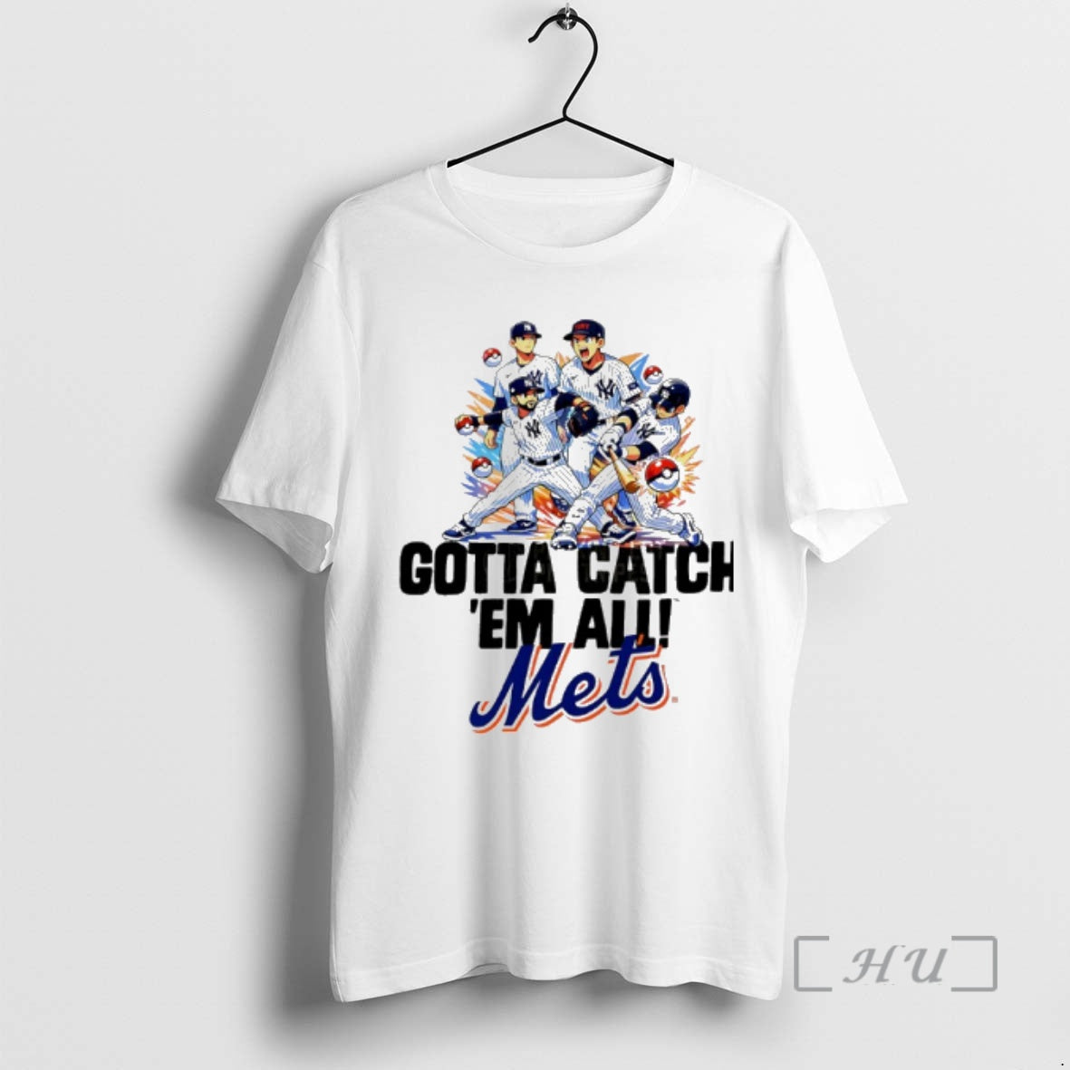 Officials Ny Yankees Gotta Catch Em All Mets T-Shirts, Hoodie, Sweatshirt | PopFlextees.com