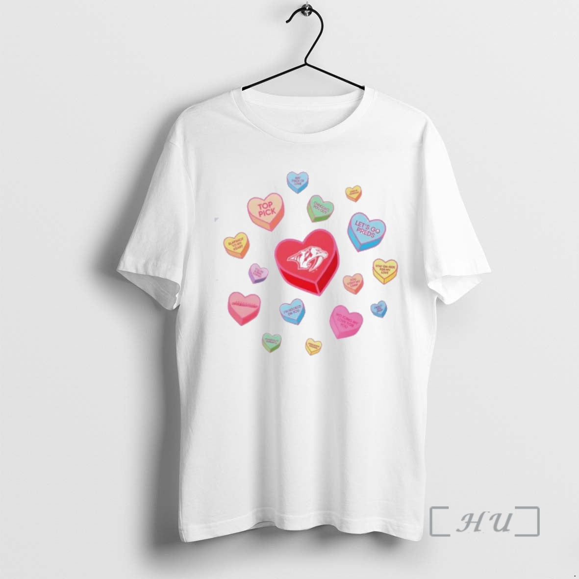 Officials Nashville Predators Sweet Talk Valentines Day T-Shirts, Hoodie, Sweatshirt | PopFlextees.com
