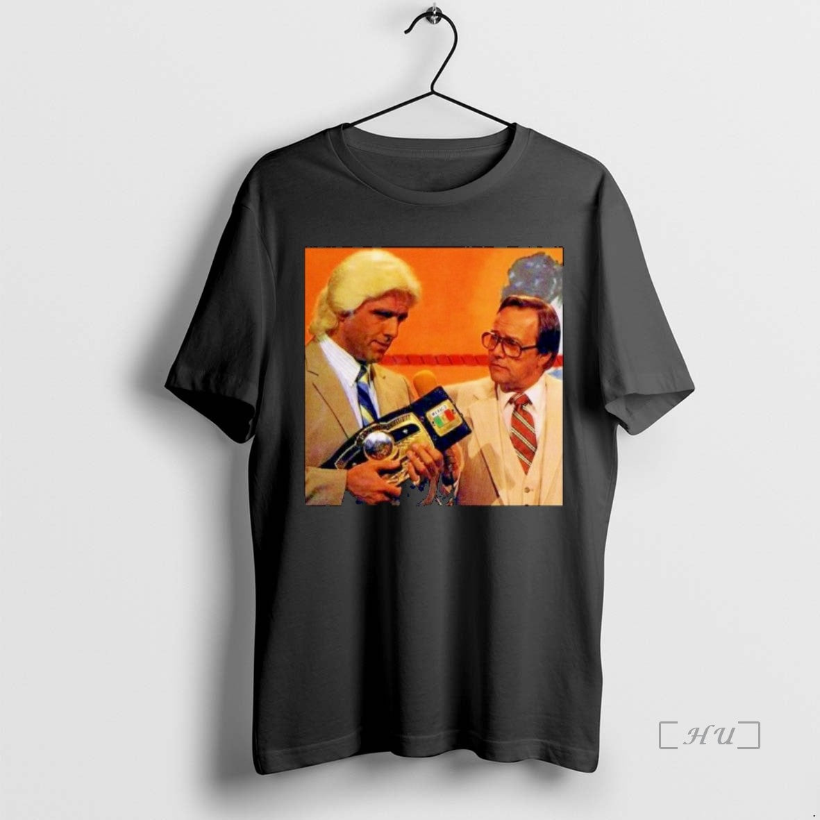 Officials Nature Boy And Gordon Solie 80s Wrestling Ornaments T-Shirts, Hoodie, Sweatshirt | PopFlextees.com