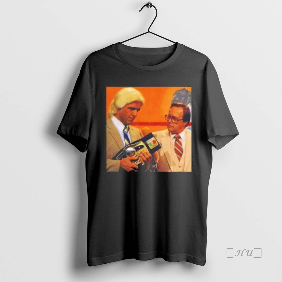 Officials Nature Boy And Gordon Solie 80s Wrestling T-Shirts, Hoodie, Sweatshirt | PopFlextees.com