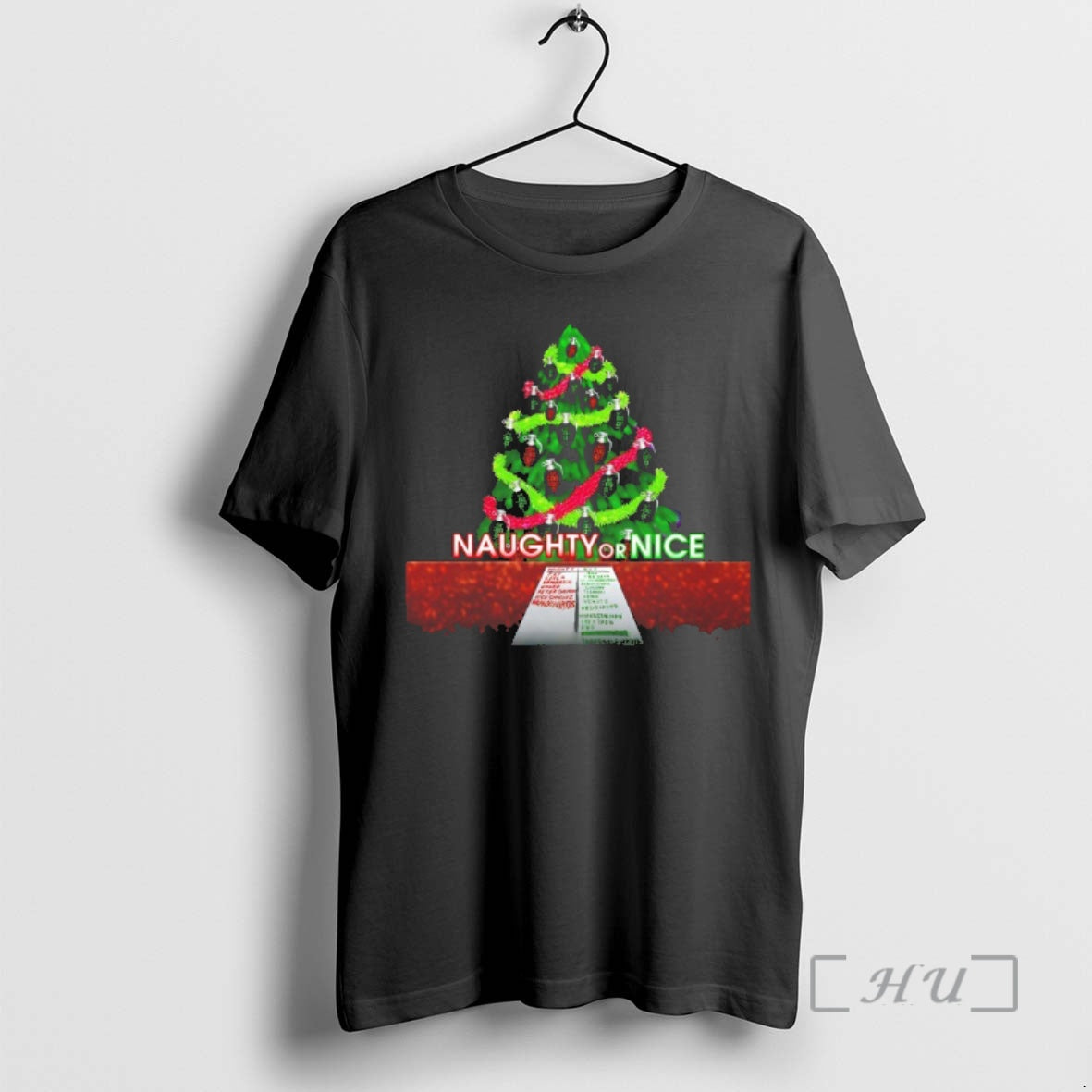 Officials Naughty Or Nice Christmas 2025 T-Shirts, Hoodie, Sweatshirt | PopFlextees.com
