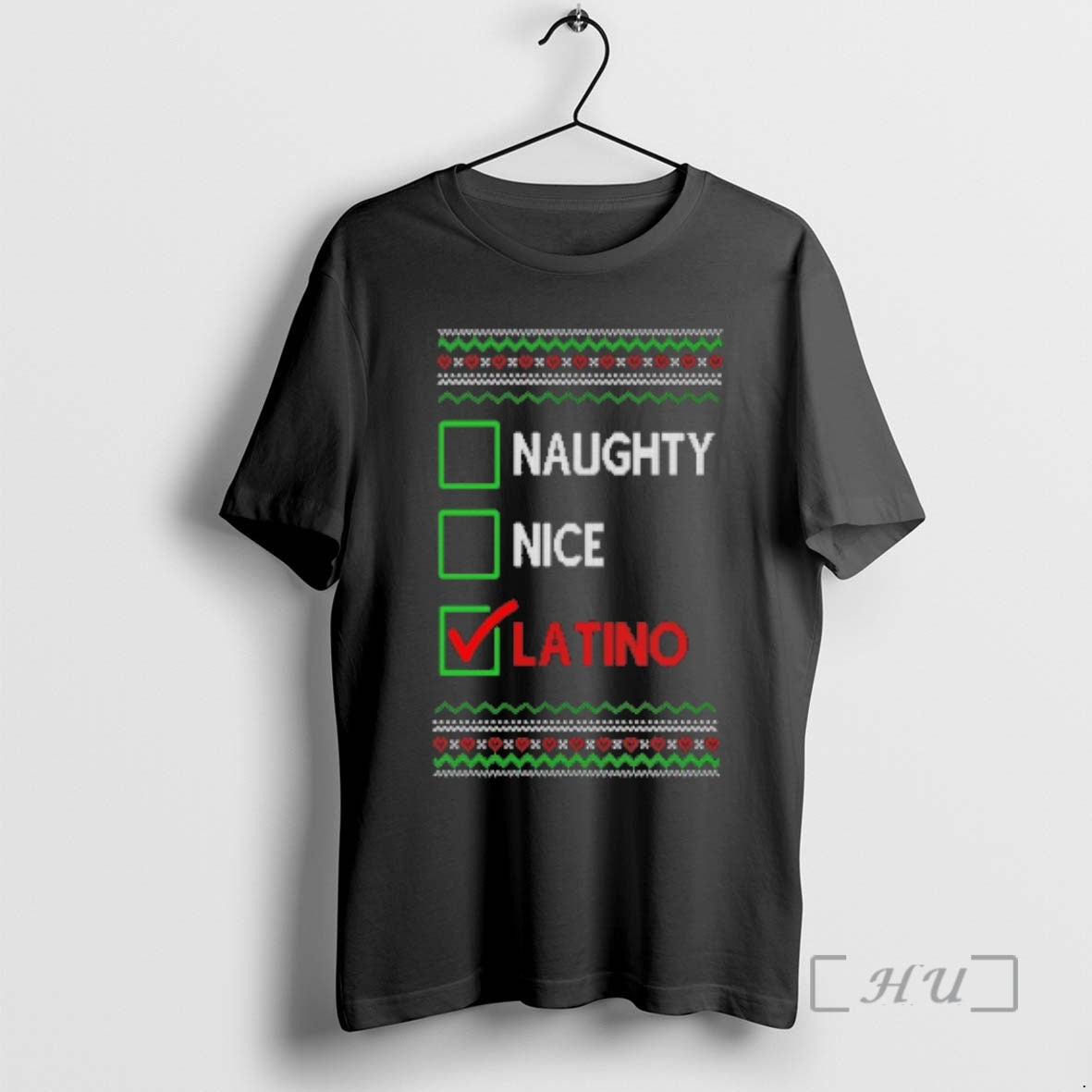 Officials Naughty Nice Latino Ugly Christmas Sweat T-Shirts, Hoodie, Sweatshirt | PopFlextees.com