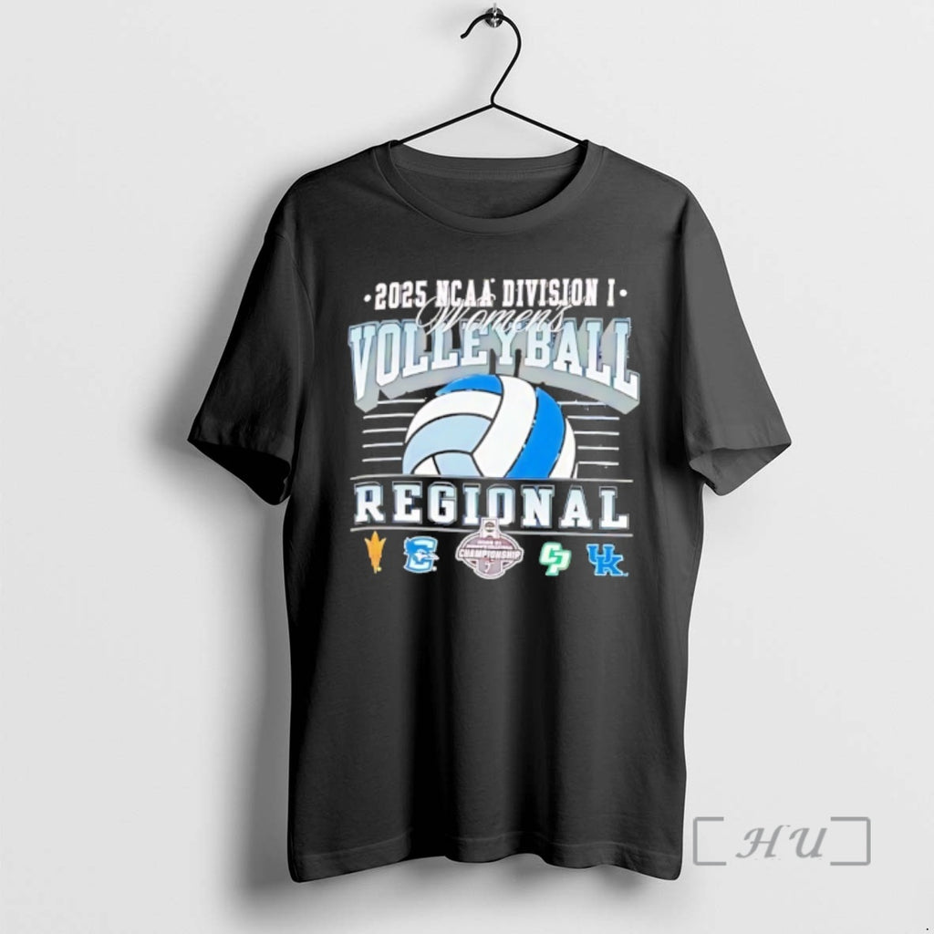 Officials Ncaa Division I Womens Volleyball Regionals 2025 Logo T-Shirts, Hoodie, Sweatshirt | PopFlextees.com