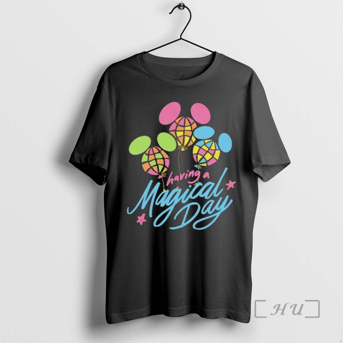 Officials Neon Checkered Balloon Having A Magical T-Shirts, Hoodie, Sweatshirt | PopFlextees.com