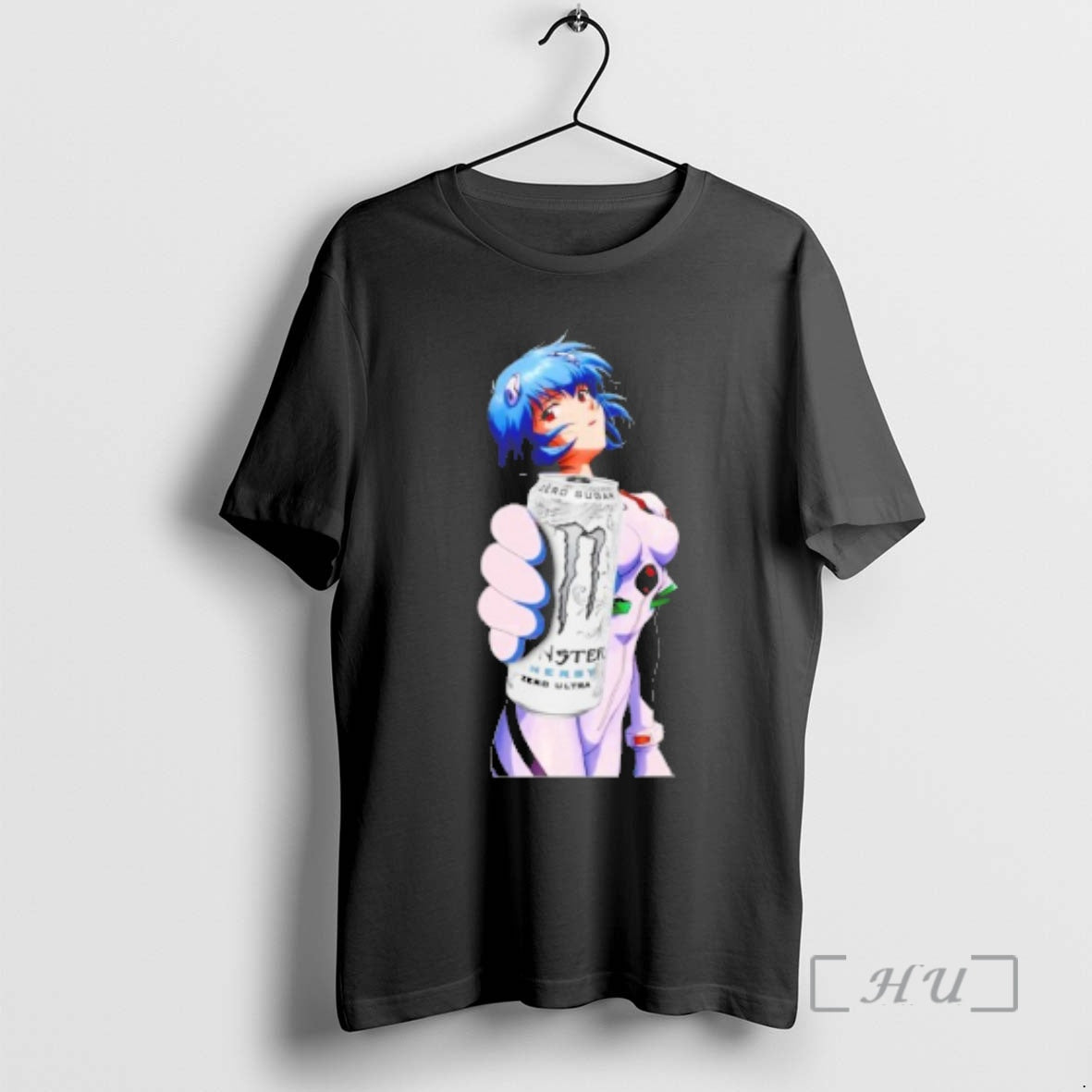 Officials Neon Genesis Evangelion Rei Ayanami Drink Monster T-Shirts, Hoodie, Sweatshirt | PopFlextees.com