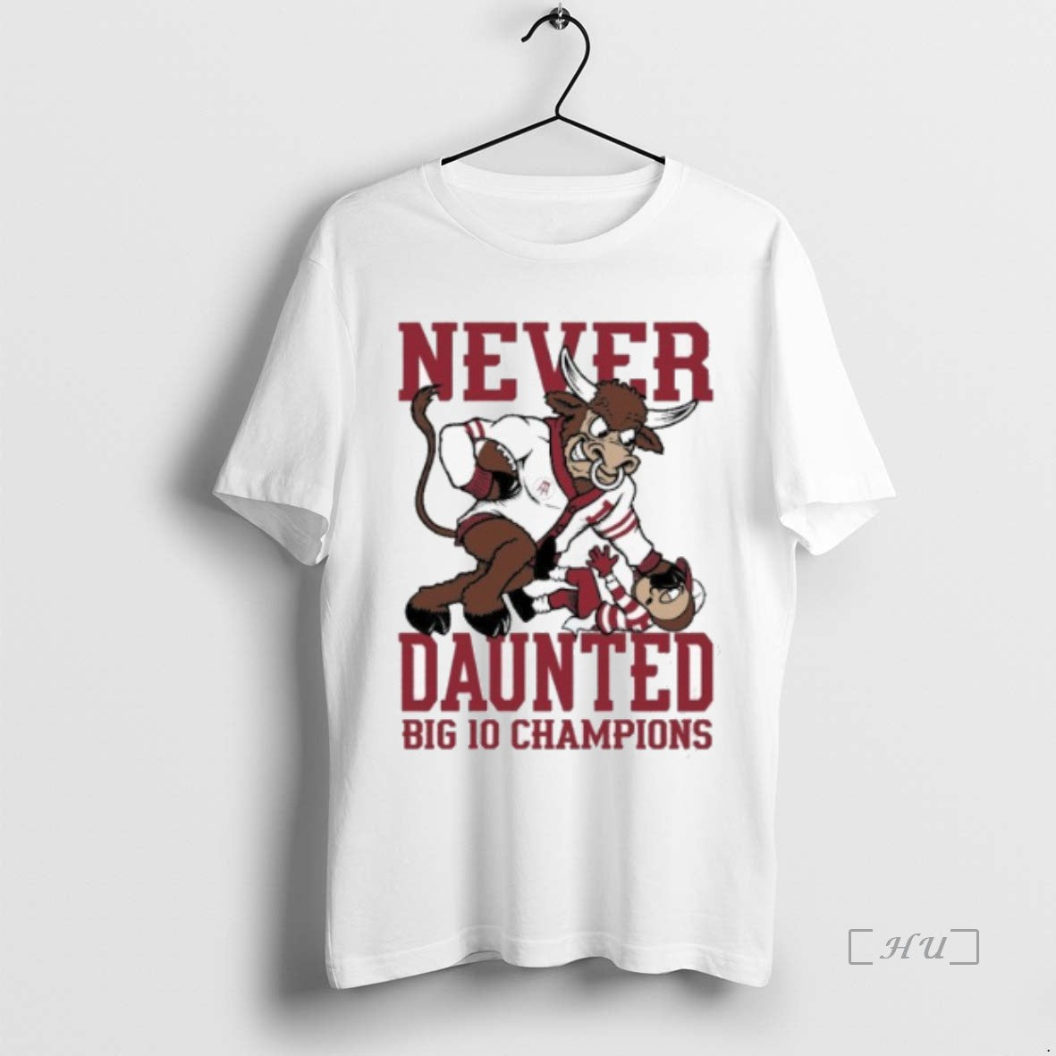 Officials Never Daunted Iu Football Big 10 Champions T-Shirts, Hoodie, Sweatshirt | PopFlextees.com