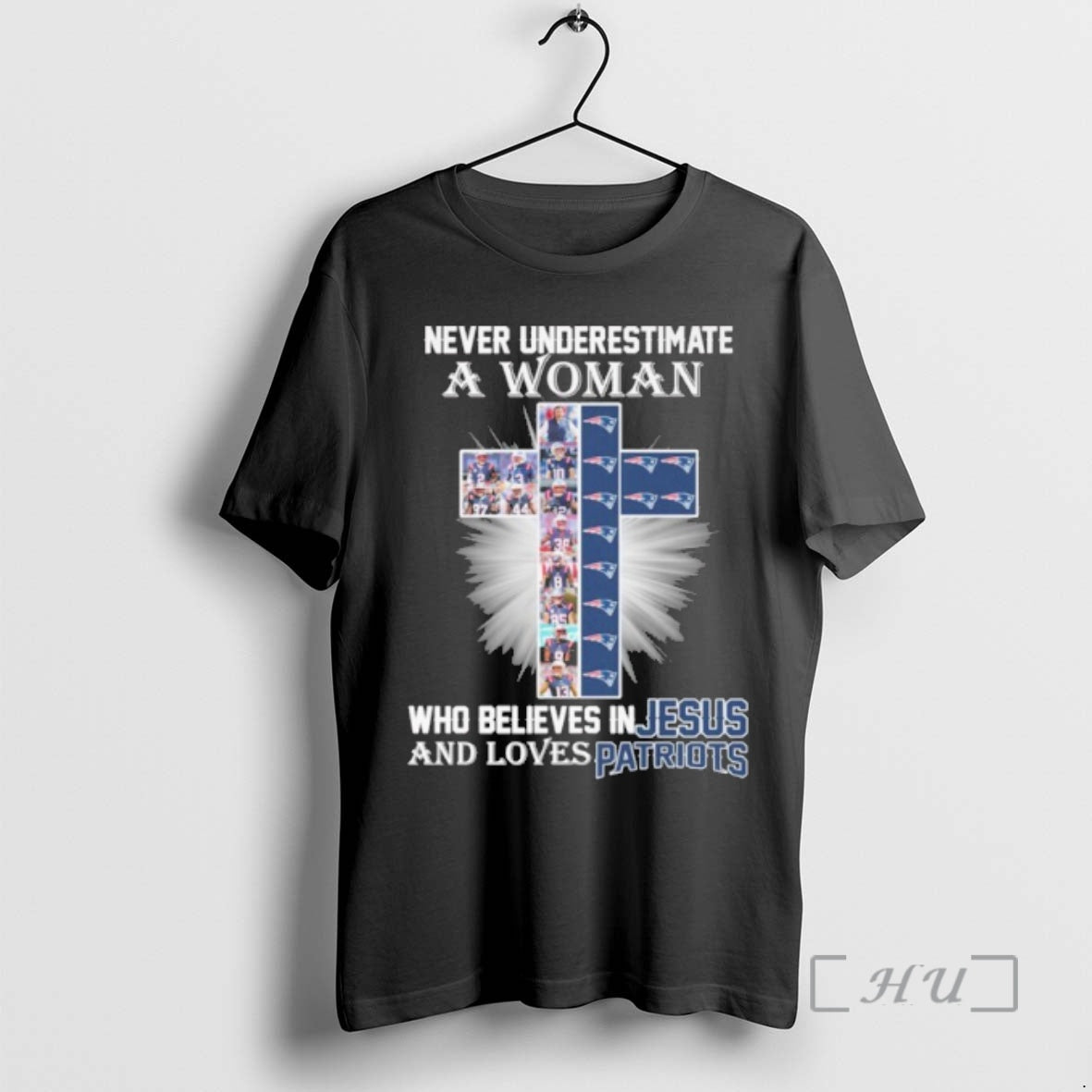 Officials Never Underestimate A Woman Who Believes In Jesus And Loves Patriots Premium T Shirts Hoodie, Sweatshirt