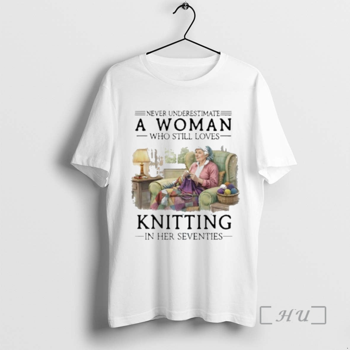 Officials Never Underestimate An Old Woman Who Still Loves Knitting In Her Seventies Premium T-Shirts, Hoodie, Sweatshirt