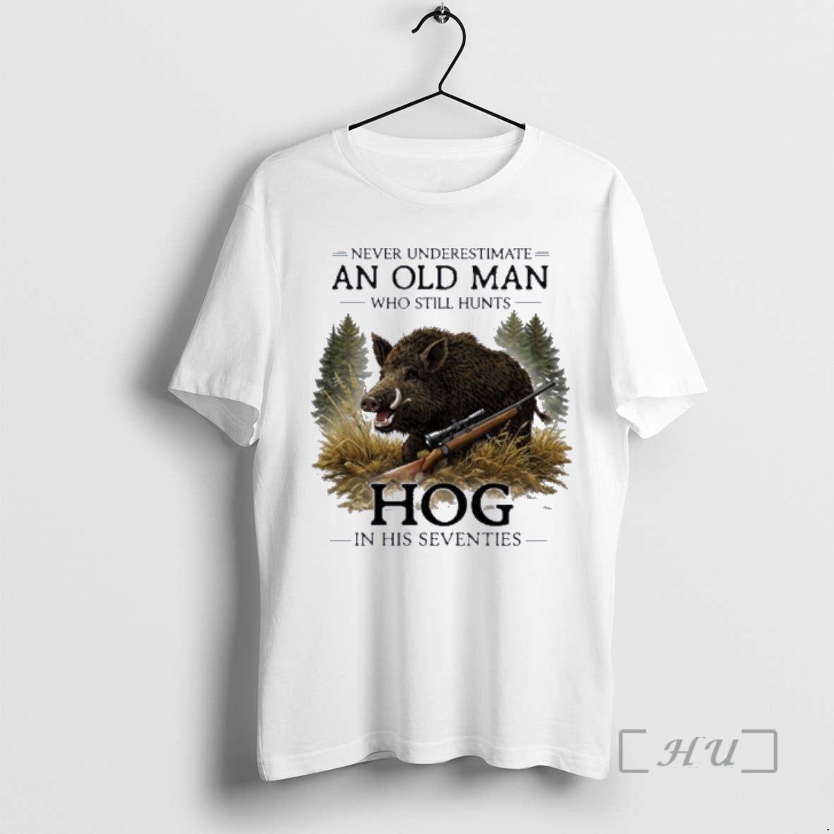 Officials Never Underestimate Old Man Who Still Hunts Hog In His Seventies Premium T Shirts Hoodie, Sweatshirt