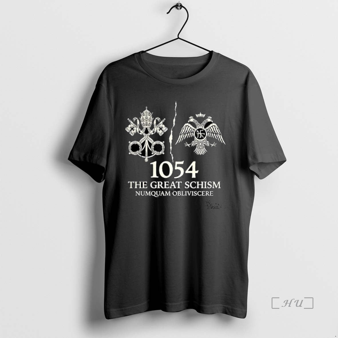 Officials Never Forget 1054 The Great Schism Numquam Obliviscere Logo T-Shirts, Hoodie, Sweatshirt | PopFlextees.com