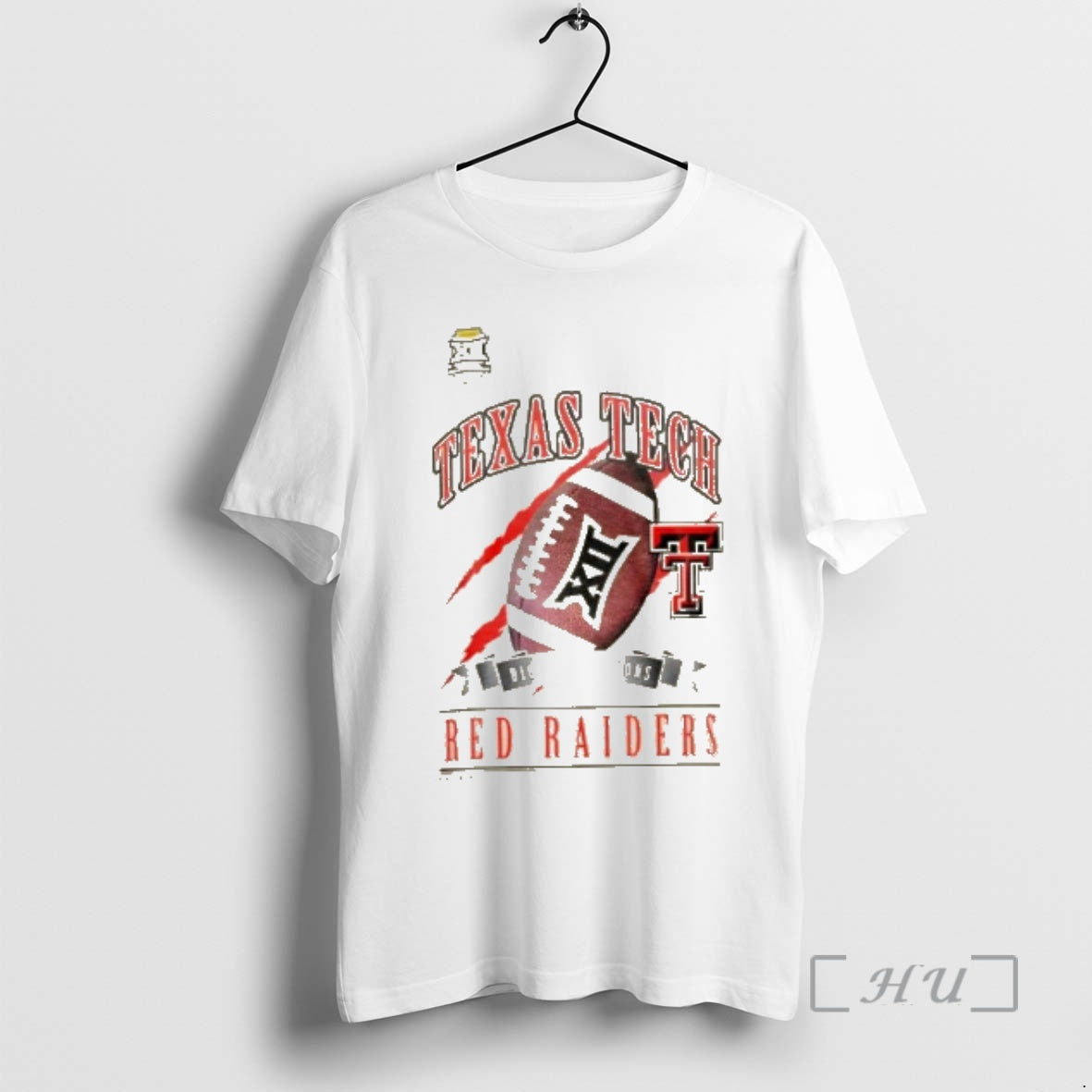 Officials New Era White Texas Tech Red Raiders 2025 Big 12 Football Champions Locker Room T-Shirts, Hoodie, Sweatshirt