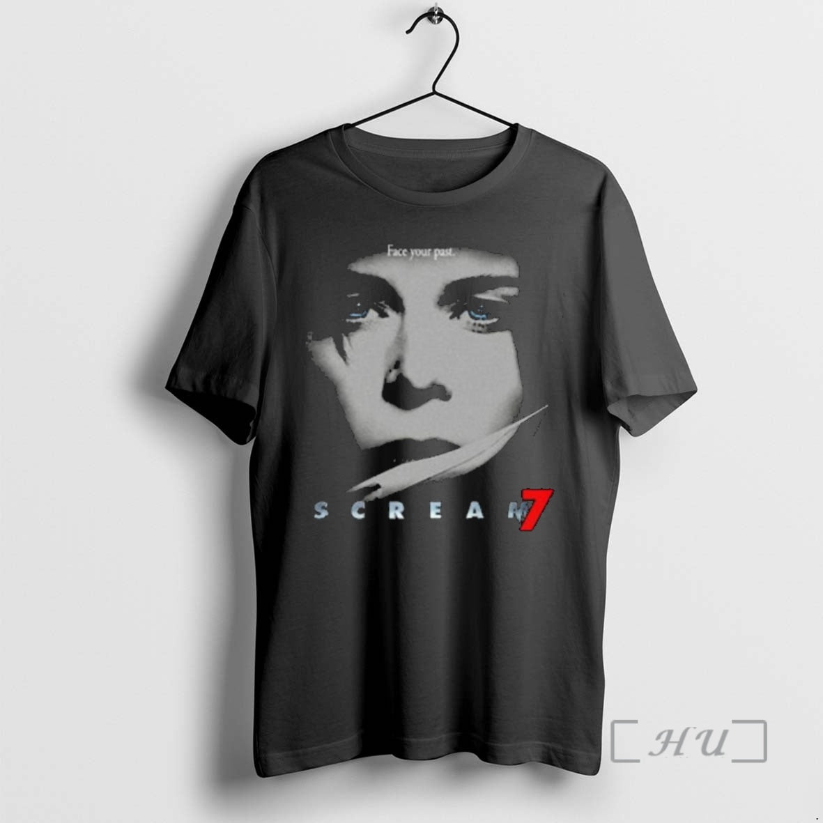 Officials New Scream 7 Face Your Past In Theaters On February 26 2026 Premium T-Shirts, Hoodie, Sweatshirt | PopFlextees.com