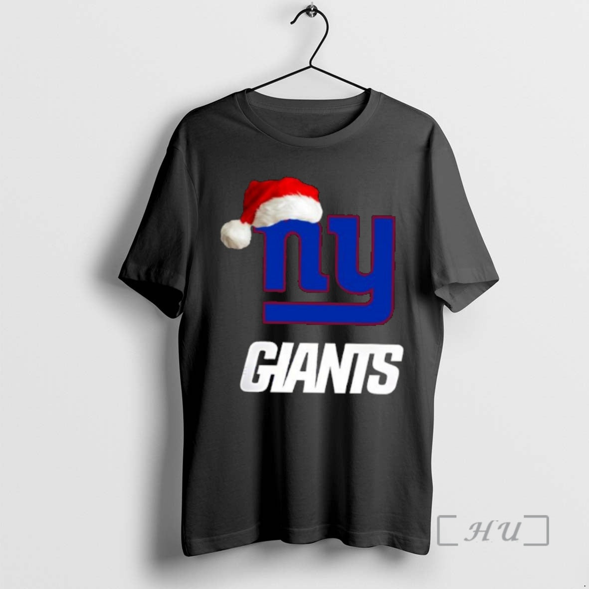 Officials New York Giants 2025 Santa Hat Logo Football Christmas T-Shirts, Hoodie, Sweatshirt | PopFlextees.com