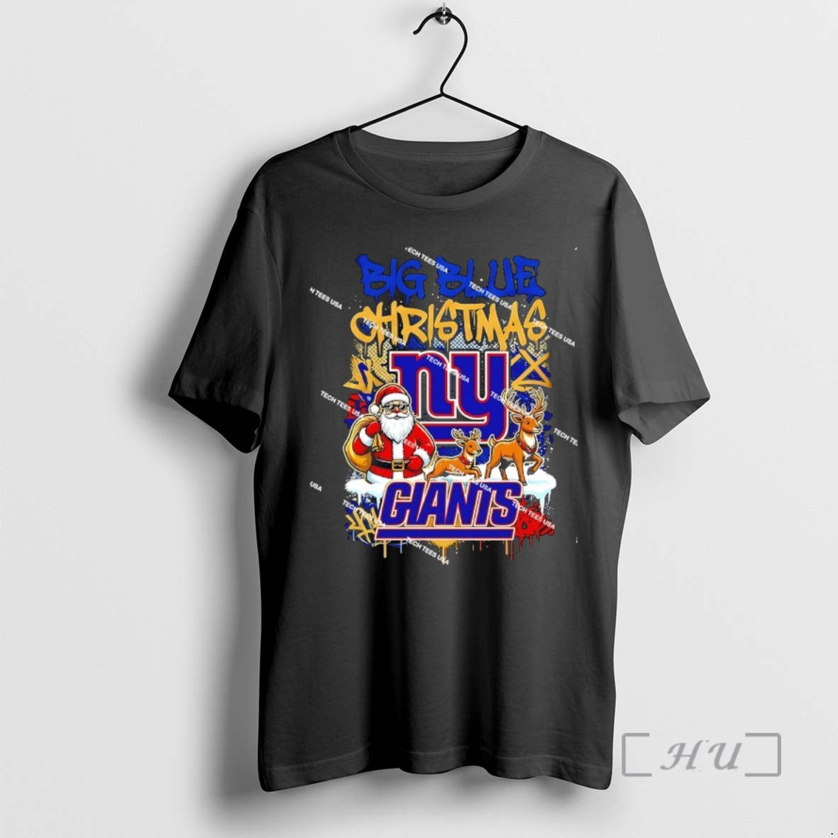 Officials New York Giants Football Big Blue Christmas Holiday T-Shirts, Hoodie, Sweatshirt | PopFlextees.com