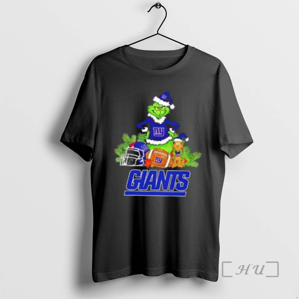 Officials New York Giants Football X Grinch And Max Dog Merry Christmas Premium T Shirts Hoodie, Sweatshirt | PopFlextees.com