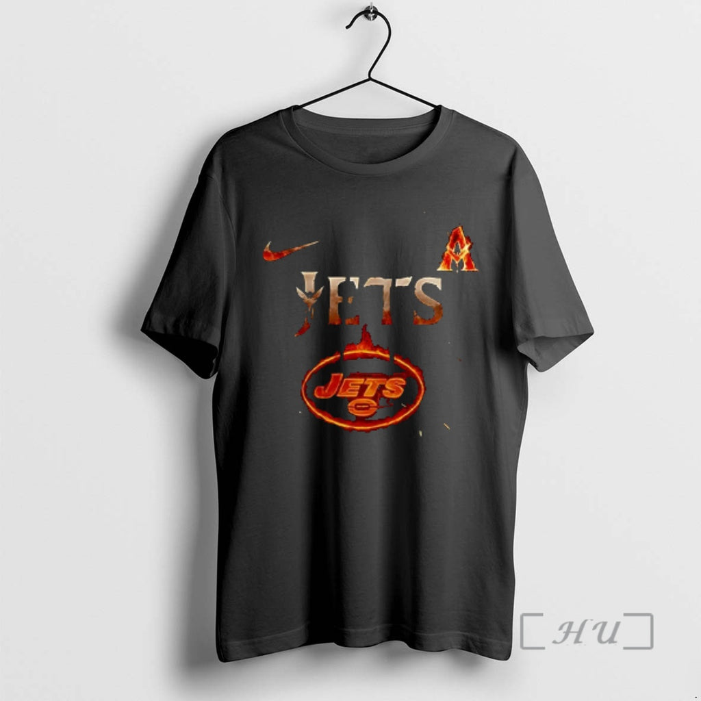 Officials New York Jets X Avatar Fire And Ash Logo Double Sided Graphic Premium T-Shirts, Hoodie, Sweatshirt