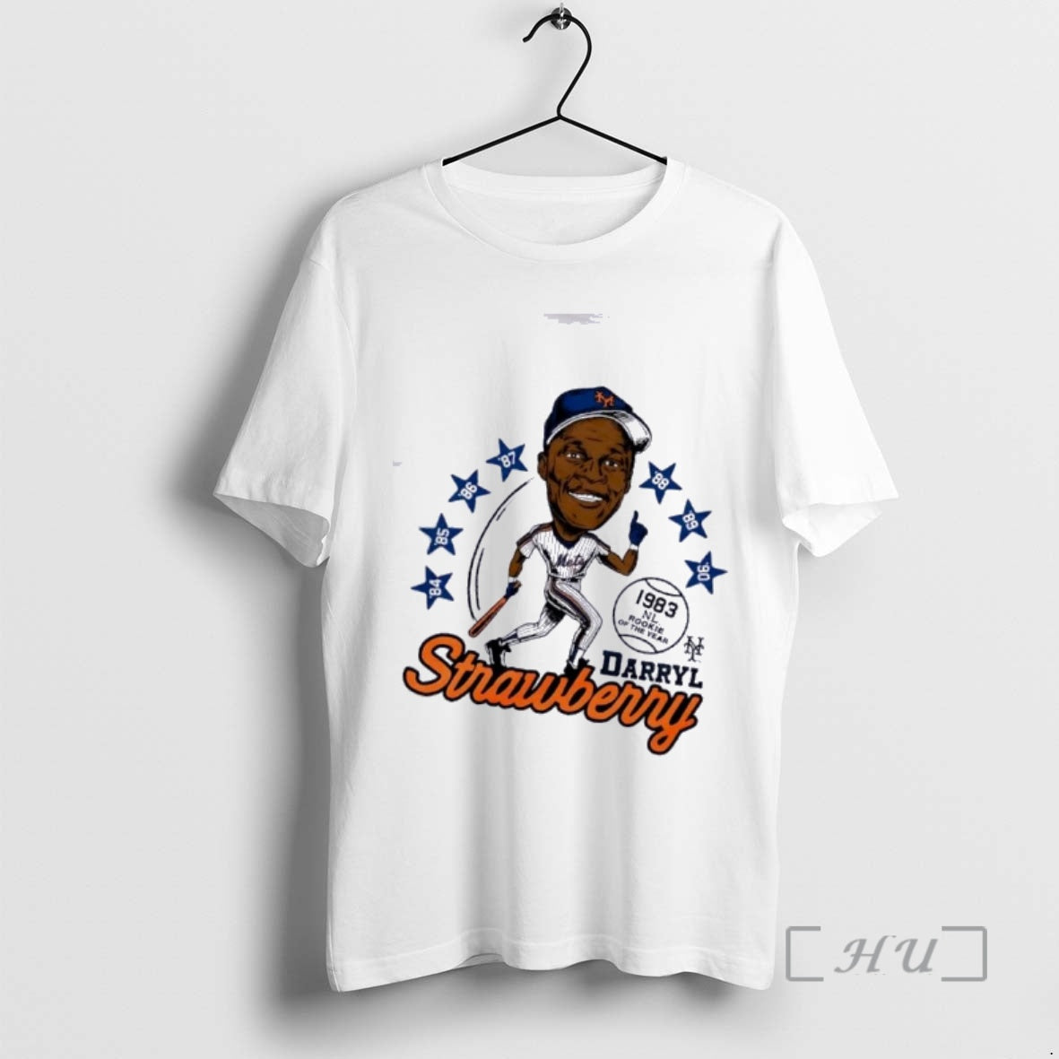 Officials New York Mets Darryl Strawberry Caricature T-Shirts, Hoodie, Sweatshirt | PopFlextees.com
