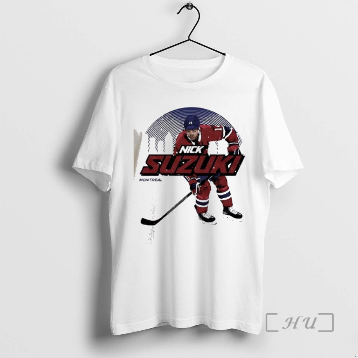 Officials Nick Suzuki Montreal Skyline Hockey Player T-Shirts, Hoodie, Sweatshirt | PopFlextees.com