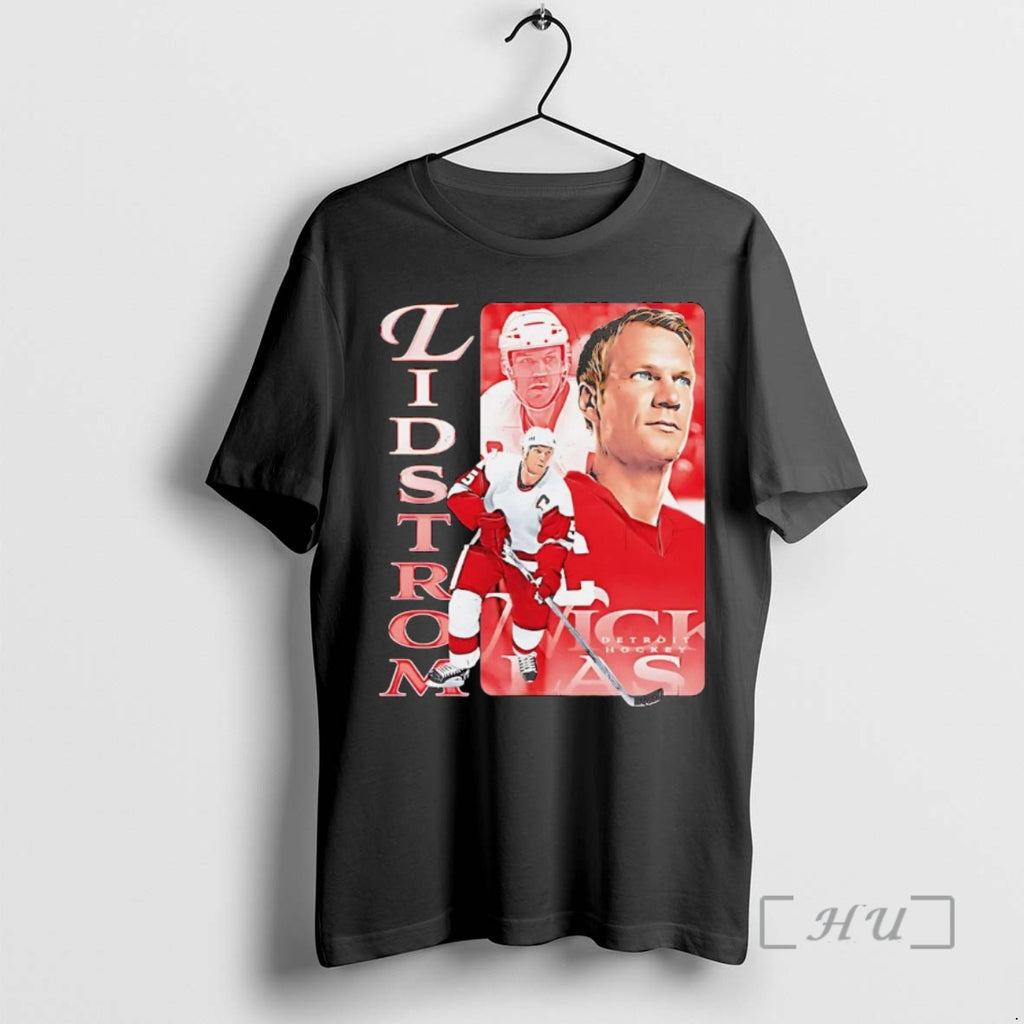 Officials Nicklas Lidstrom Picture Collage Detroit Red Wings T-Shirts, Hoodie, Sweatshirt | PopFlextees.com