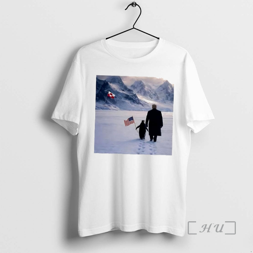 Officials Nihilist Penguin And Trump Flag Woman T-Shirts, Hoodie, Sweatshirt | PopFlextees.com