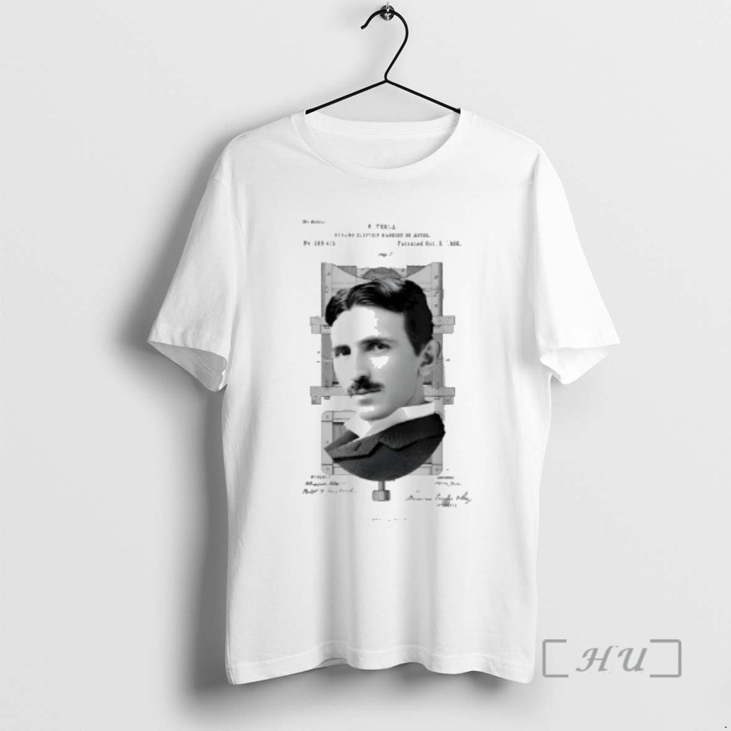 Officials Nikola Tesla Photo Patent T-Shirts, Hoodie, Sweatshirt | PopFlextees.com