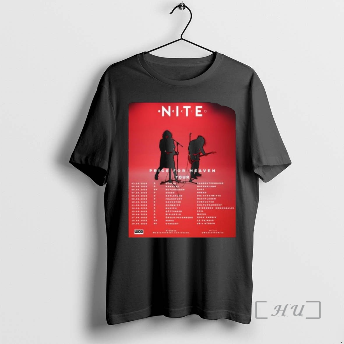 Officials Nite Price For Heaven Tour 2026 T-Shirts, Hoodie, Sweatshirt | PopFlextees.com
