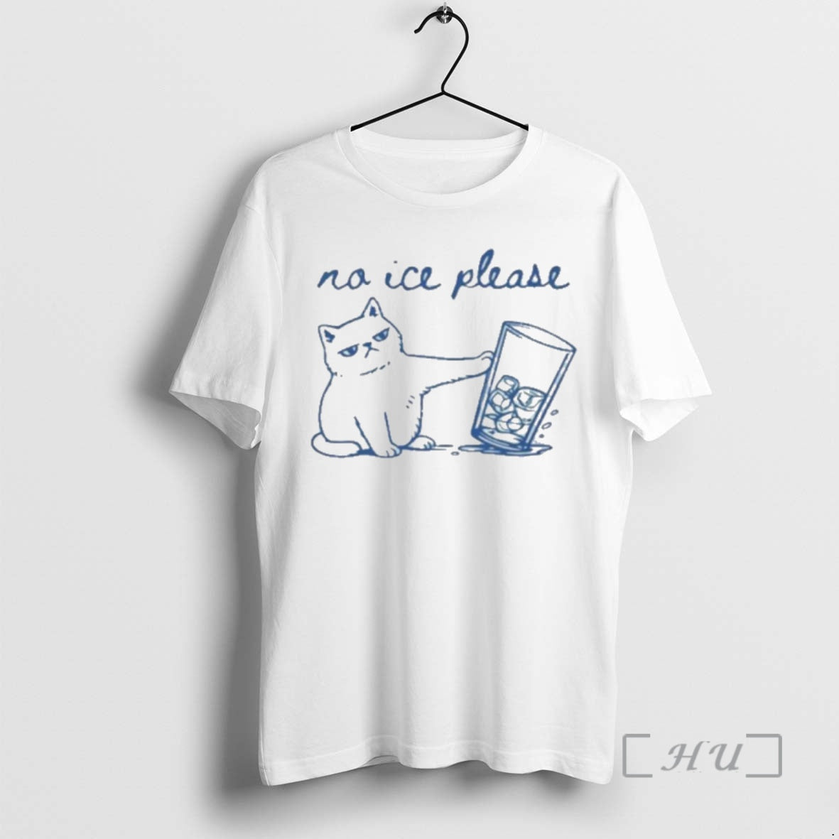 Officials No Ice Please Cute Cat T-Shirts, Hoodie, Sweatshirt | PopFlextees.com