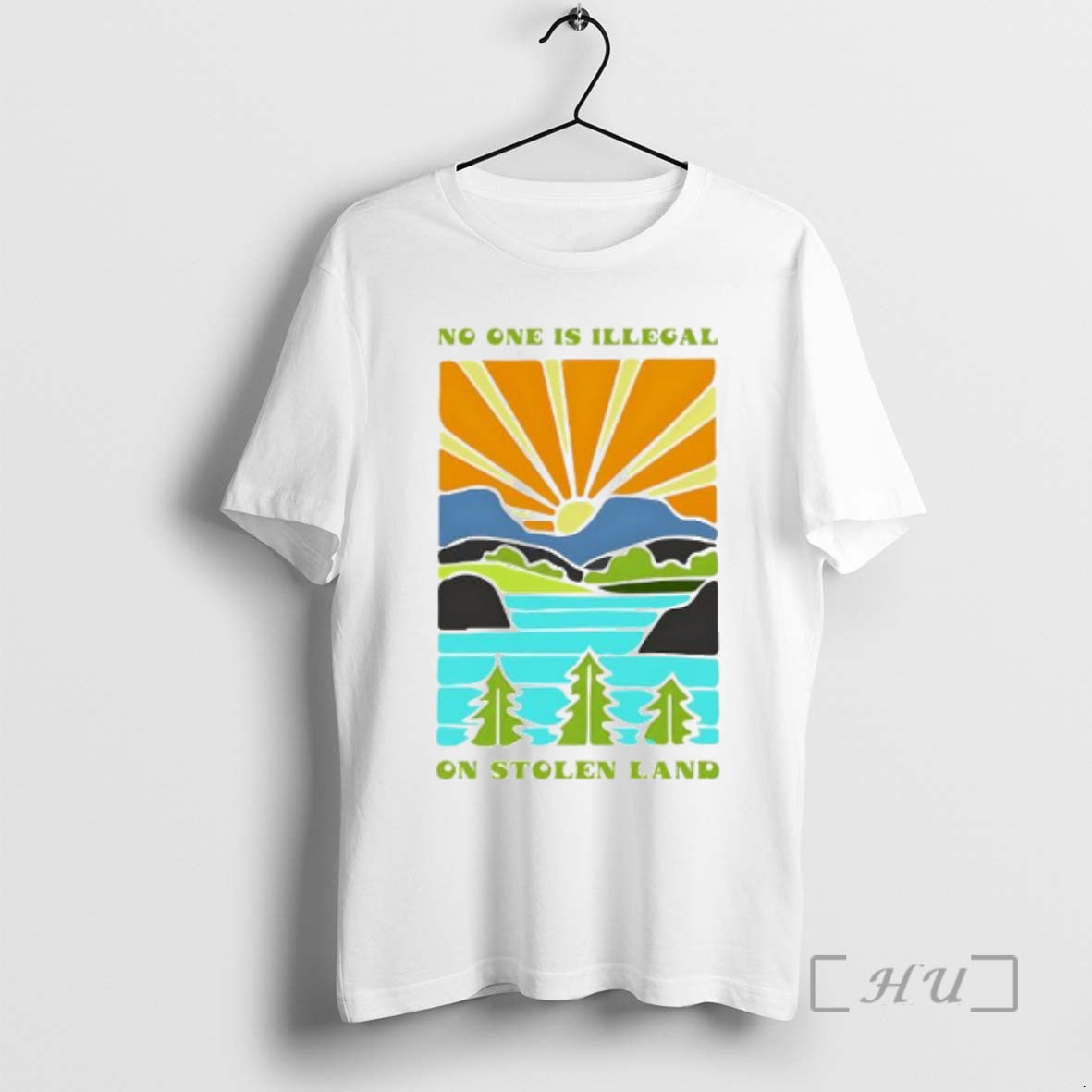 Officials No One Is Illegal On Stolen Land Graphic T-Shirts, Hoodie, Sweatshirt | PopFlextees.com