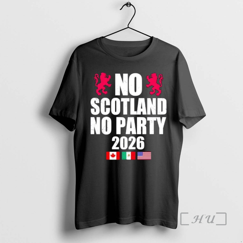 Officials No Scotland No Party 2026 Flags T-Shirts, Hoodie, Sweatshirt | PopFlextees.com