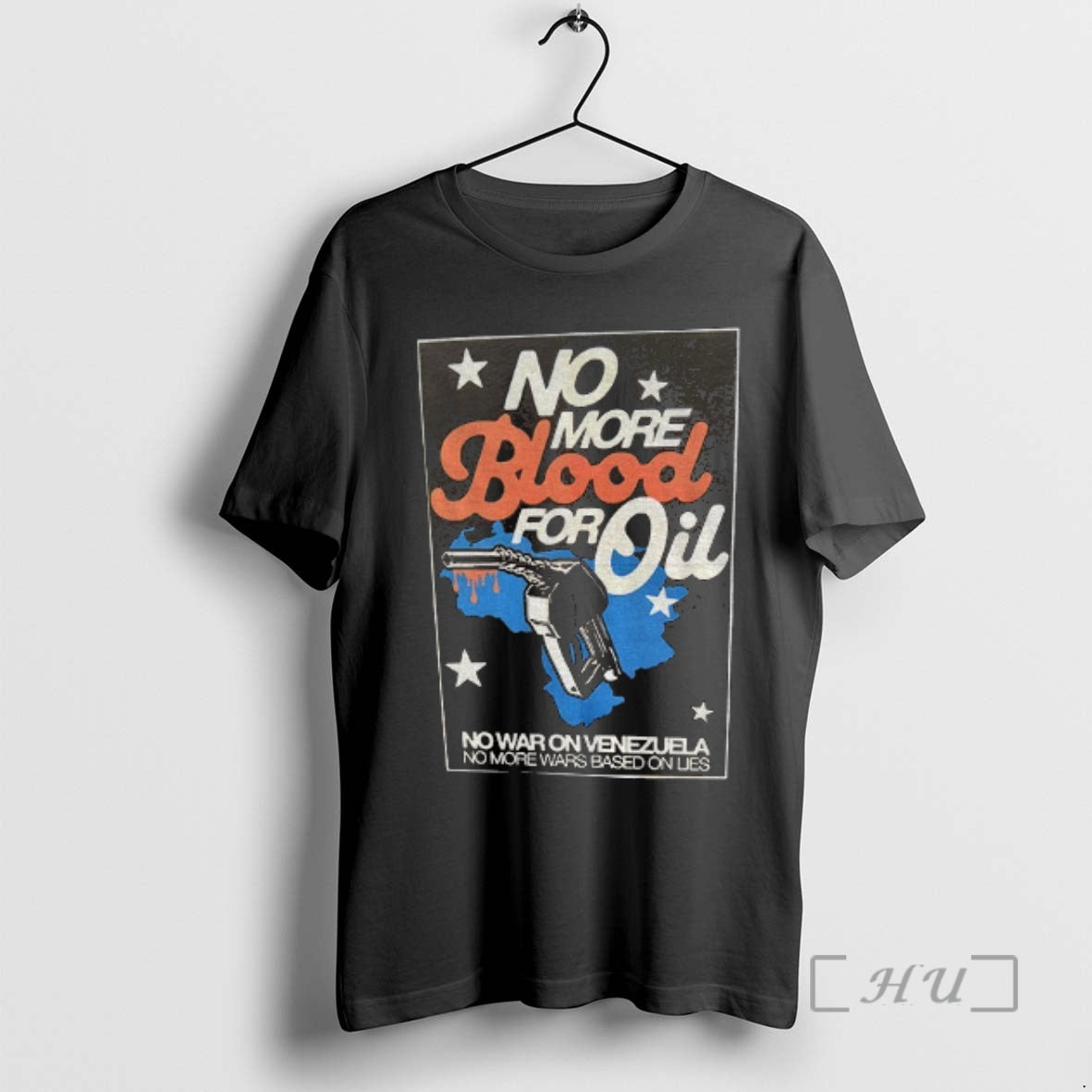 Officials No More Blood For Oil No War On Venezuela No More Wars Based On T-Shirts, Hoodie, Sweatshirt | PopFlextees.com