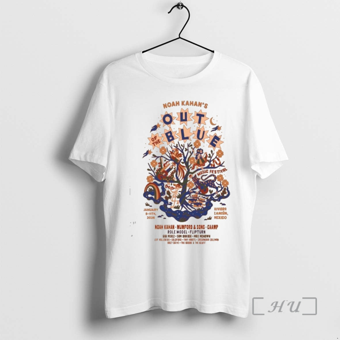 Officials Noah Kahan Riviera Cancun January 8 11 2026 Show T-Shirts, Hoodie, Sweatshirt | PopFlextees.com