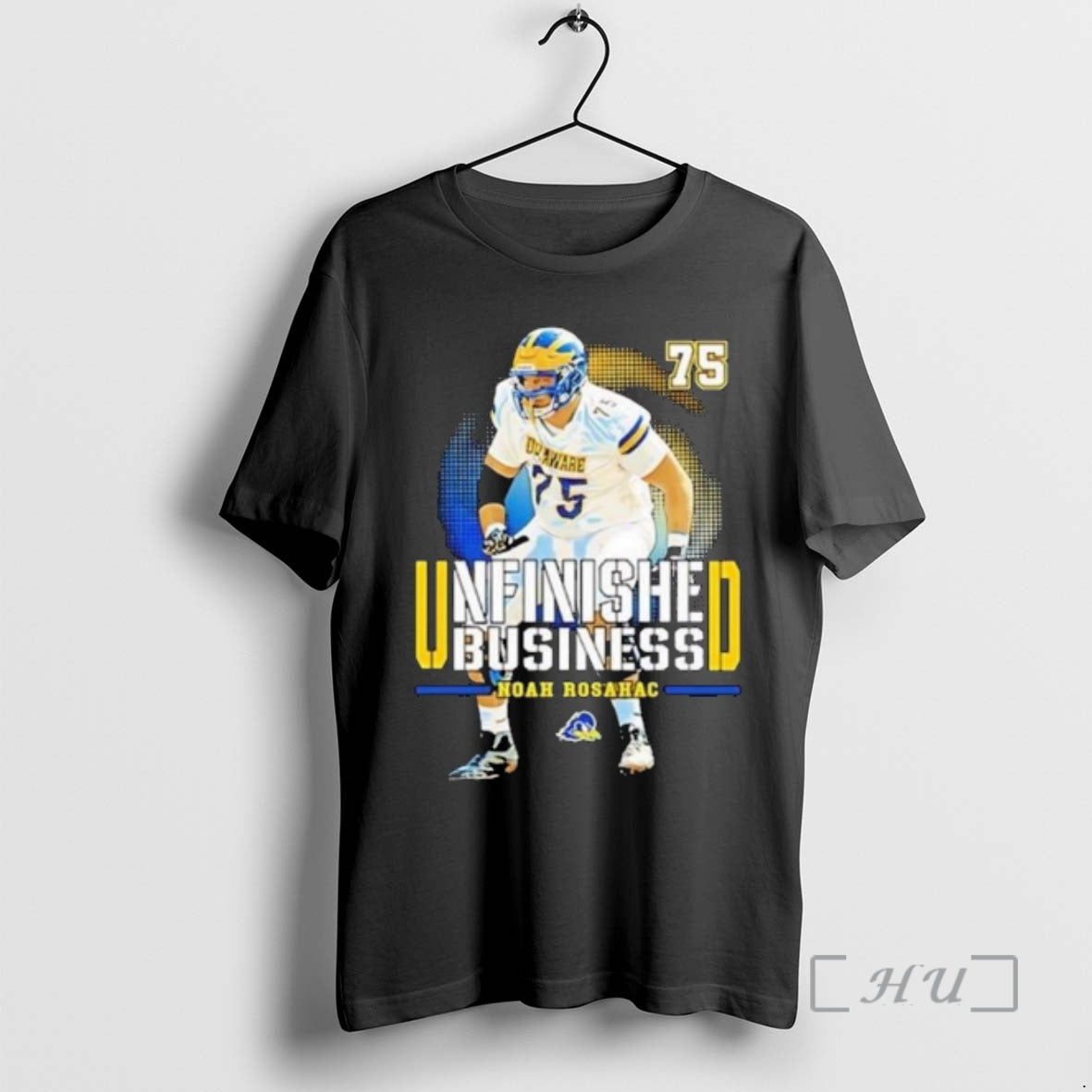 Officials Noah Rosahac Delaware Football Ncaa Unfinished Business T-Shirts, Hoodie, Sweatshirt