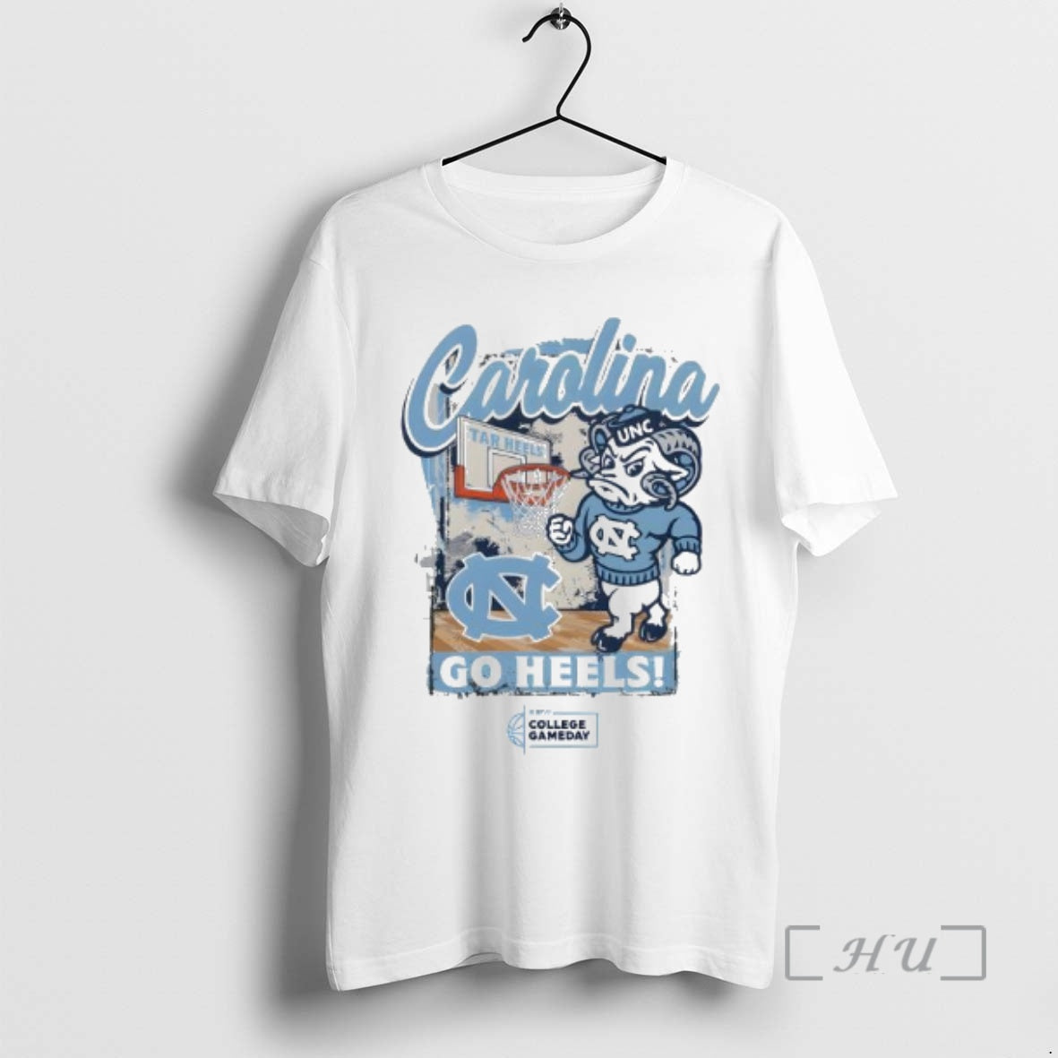 Officials North Carolina Tar Heels College Gameday North Carolina Mascot T-Shirts, Hoodie, Sweatshirt | PopFlextees.com
