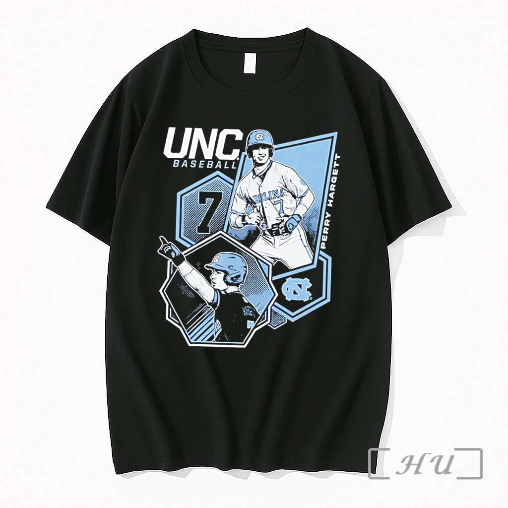 Officials North Carolina Tar Heels Perry Hargett Portrait Tee