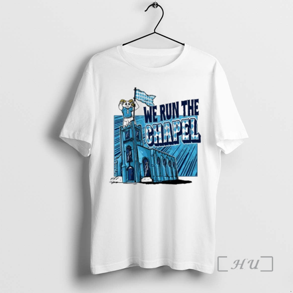 Officials North Carolina Tar Heels We Run The Chapel T-Shirts, Hoodie, Sweatshirt | PopFlextees.com