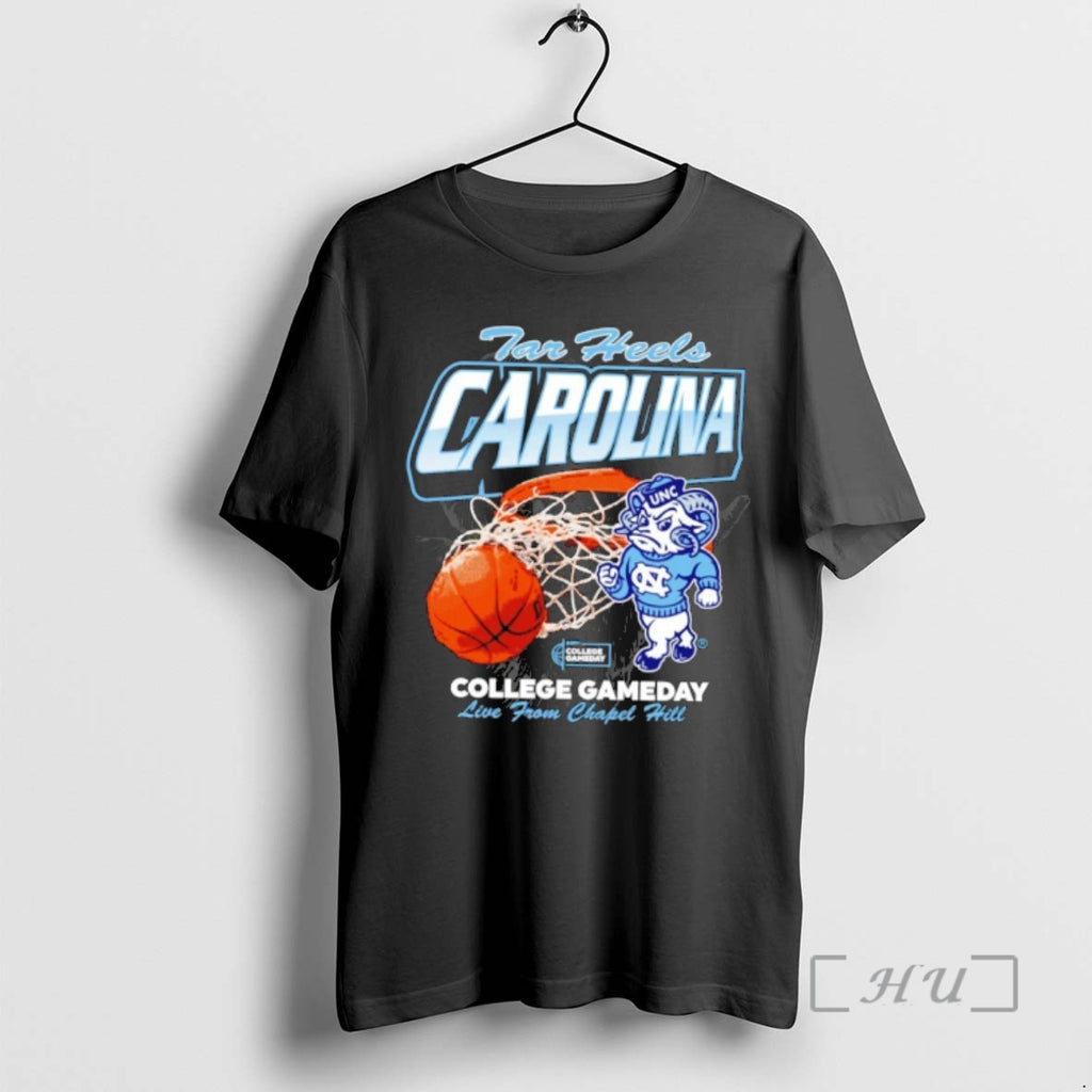 Officials North Carolina Tar Heels Live From Chapel Hill Basketball Nets Premium T Shirts Sweater Hoodie, Sweatshirt