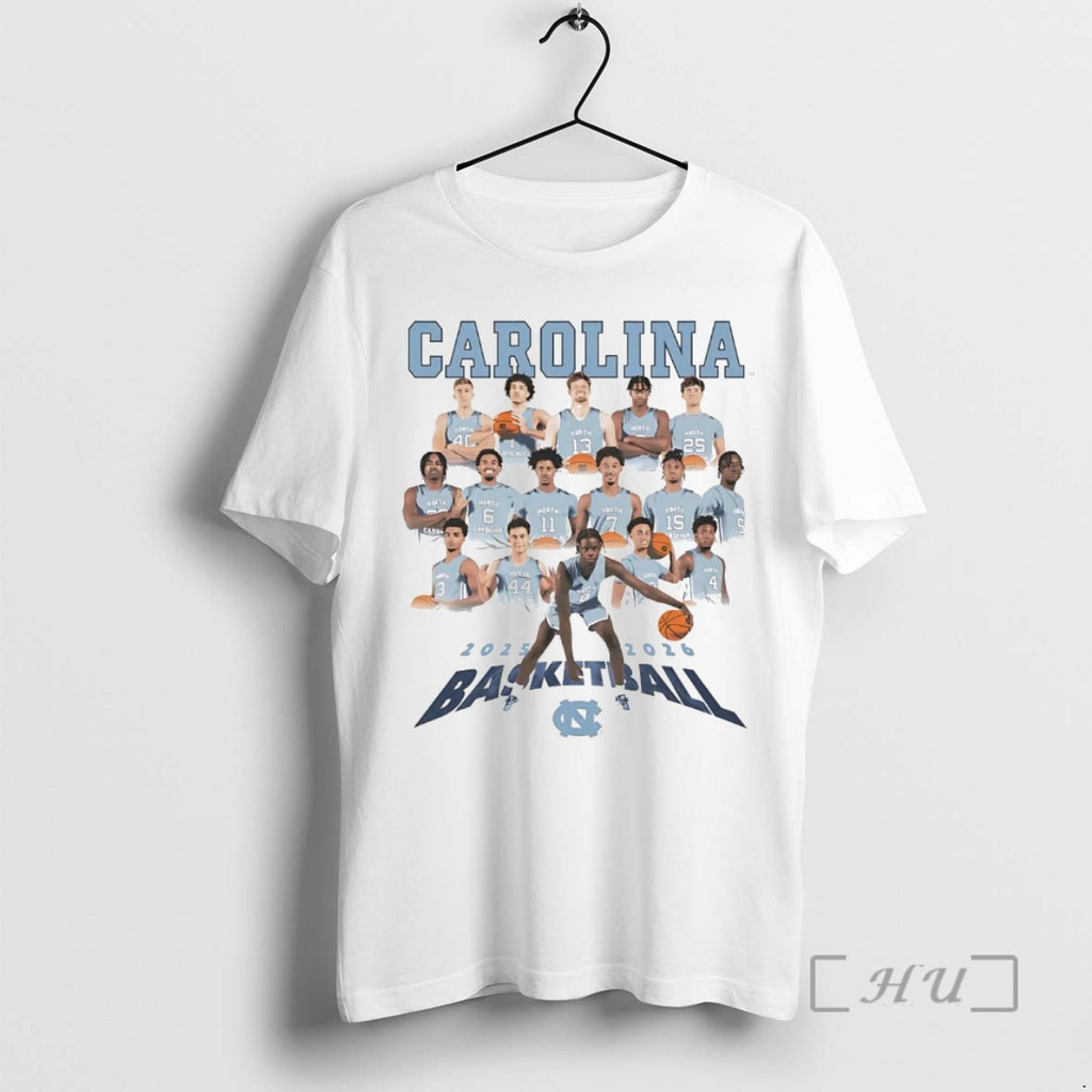 Officials North Carolina Tar Heels Mens Basketball Team 2026 T-Shirts, Hoodie, Sweatshirt | PopFlextees.com