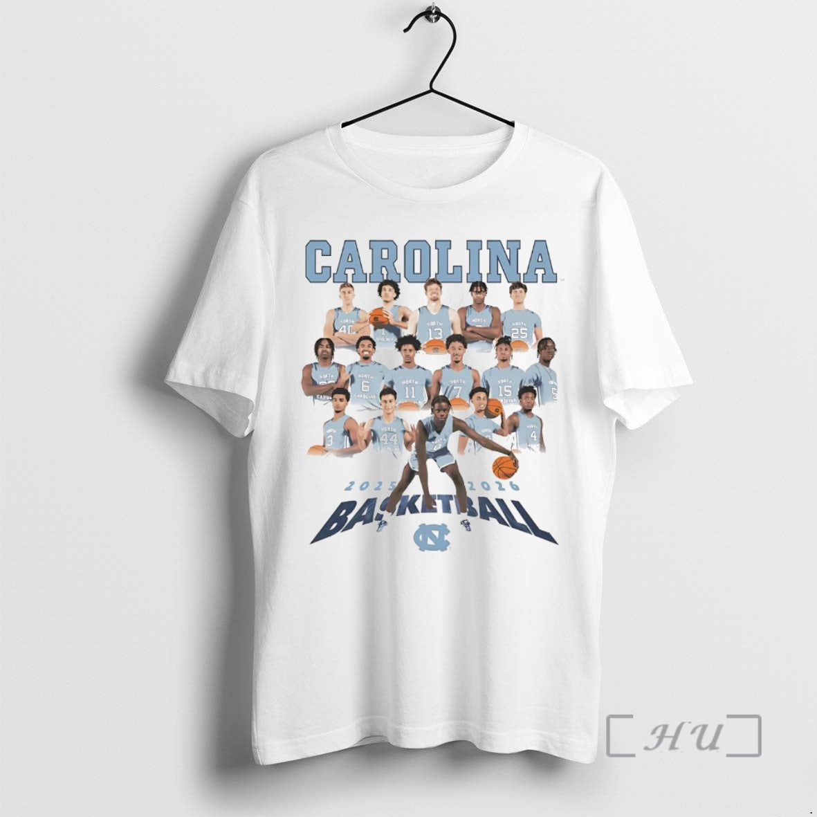 Officials North Carolina Tar Heels Mens Basketball Team 2026 T-Shirts, Hoodie, Sweatshirt | PopFlextees.com