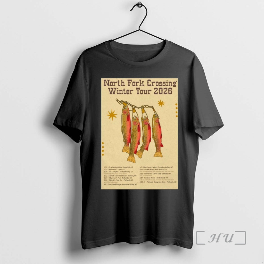 Officials North Fork Crossing 2026 Winter Tour T-Shirts, Hoodie, Sweatshirt | PopFlextees.com