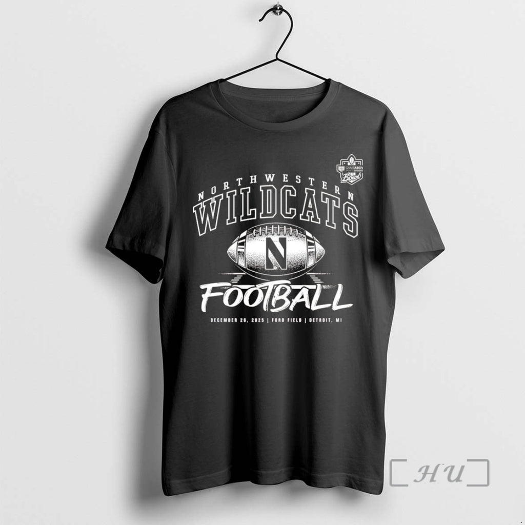Officials Northwestern Wildcats 2025 Gameabove Sports Bowl Football Chriast T-Shirts, Hoodie, Sweatshirt | PopFlextees.com