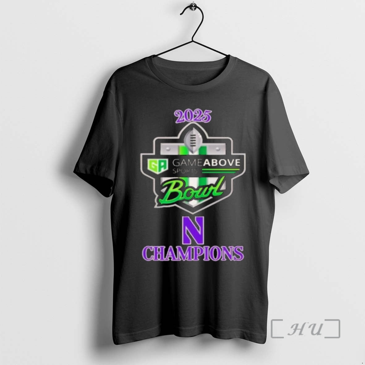Officials Northwestern Wildcats 2025 Gameabove Sports Bowl Champions Logo T-Shirts, Hoodie, Sweatshirt | PopFlextees.com