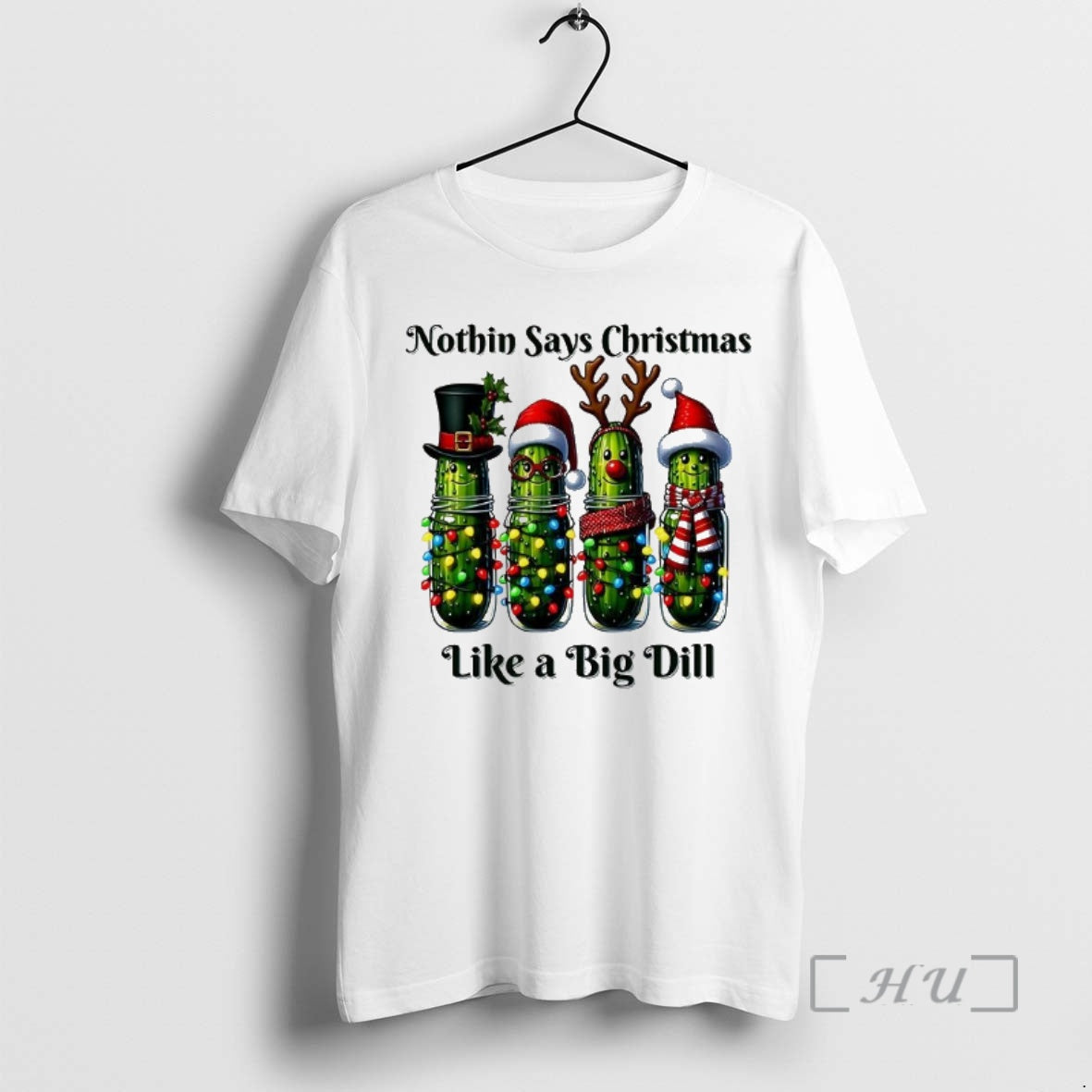 Officials Nothin Says Christmas Like A Big Dill T-Shirts, Hoodie, Sweatshirt | PopFlextees.com