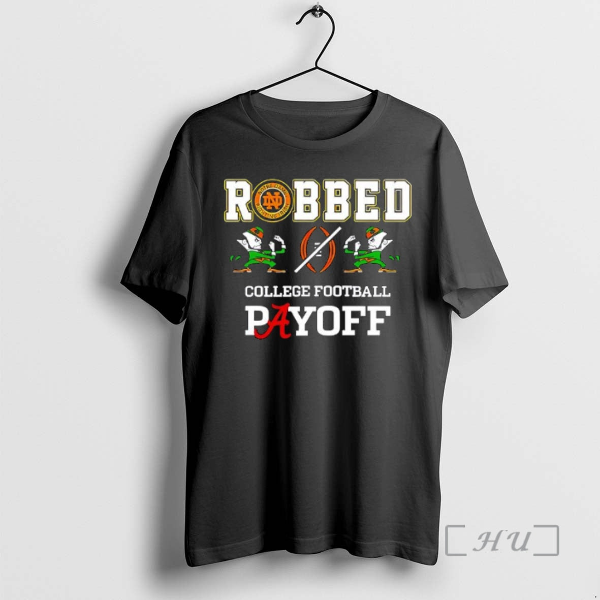 Officials Notre Dame Football Robbed Playoff T-Shirts, Hoodie, Sweatshirt | PopFlextees.com