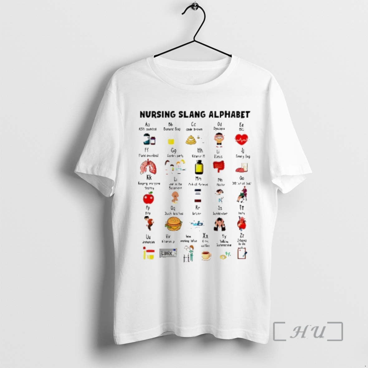 Officials Nursing Slang Alphabet T-Shirts, Hoodie, Sweatshirt | PopFlextees.com