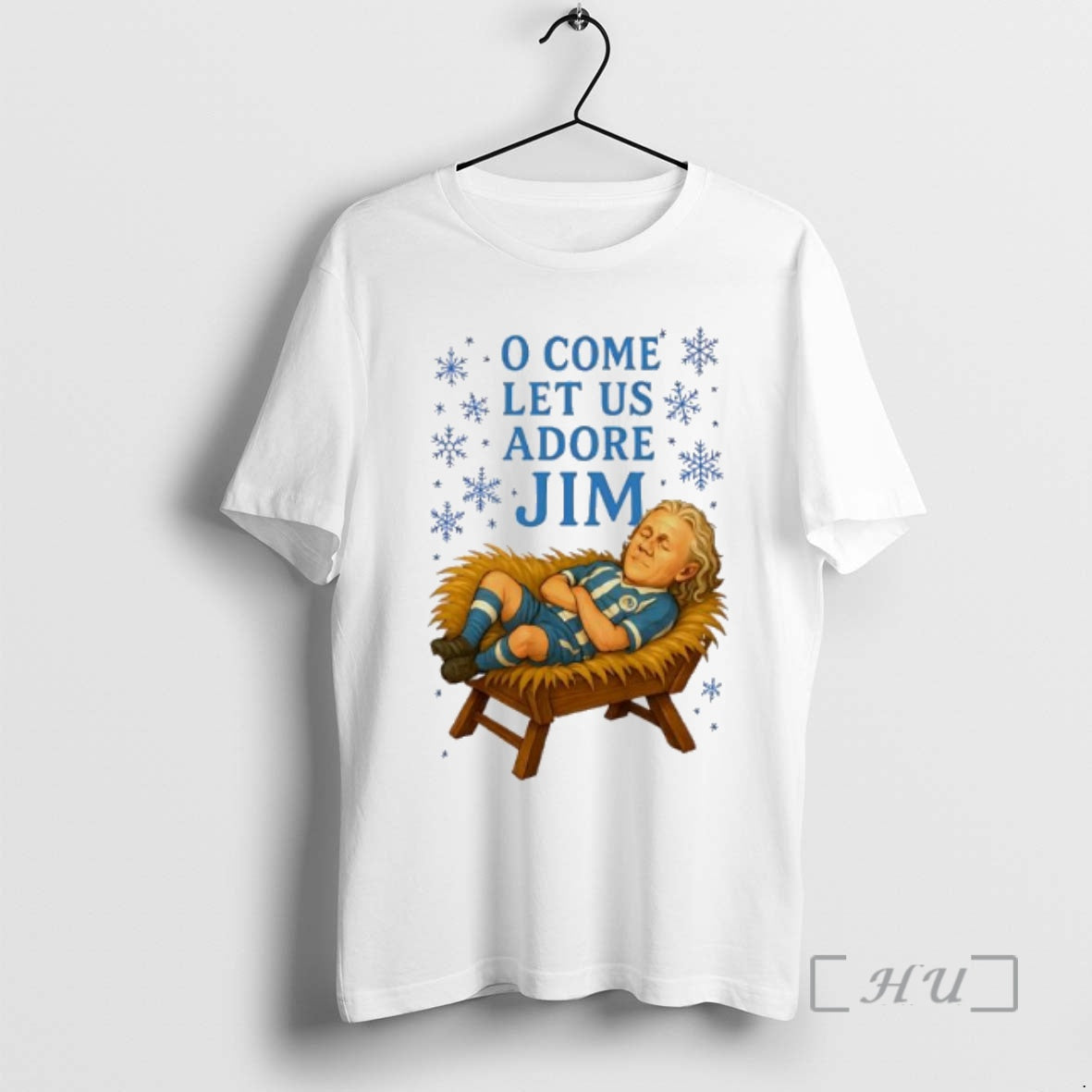 Officials O Come Let Us Adore Jim Wigan Christmas T-Shirts, Hoodie, Sweatshirt | PopFlextees.com