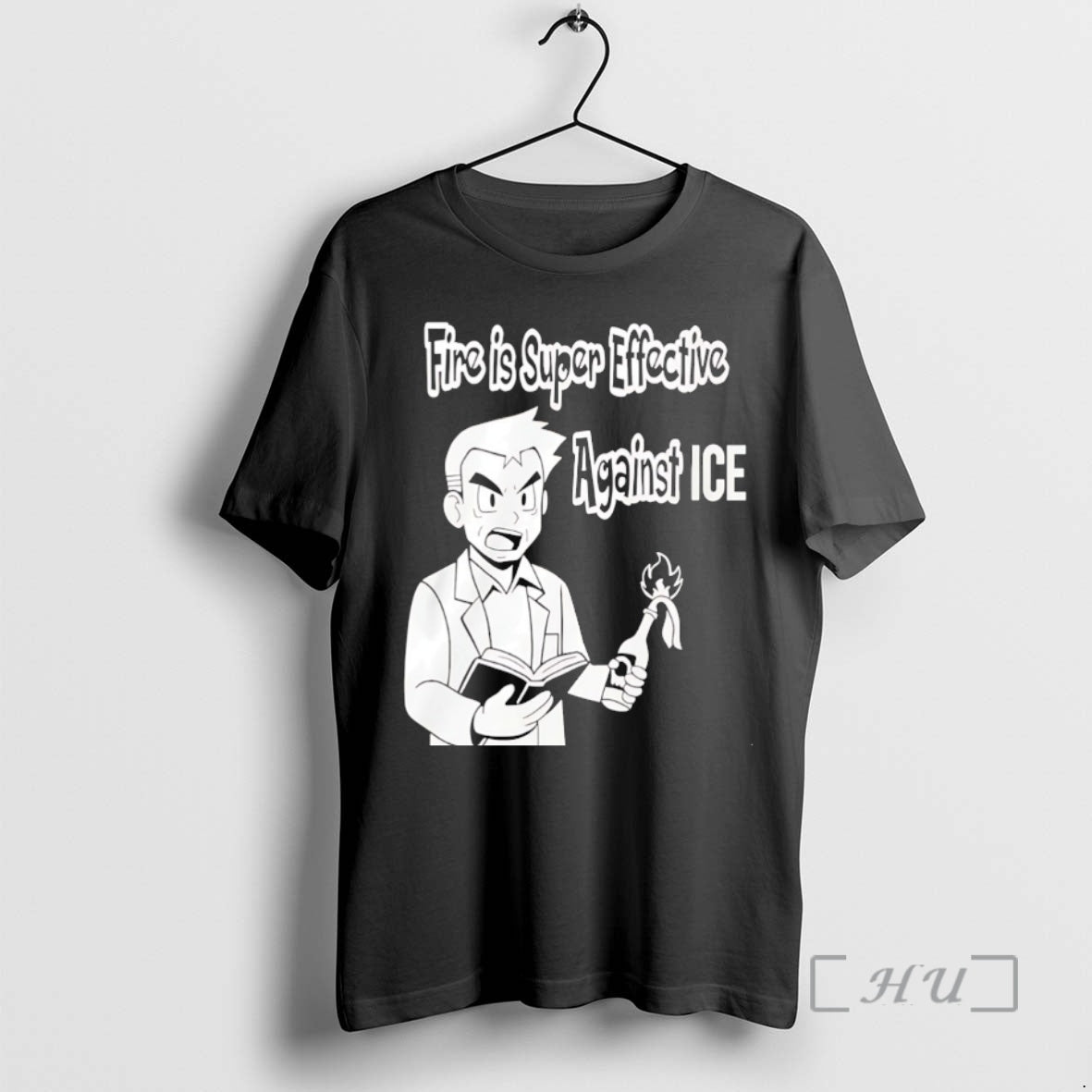 Officials Oak Pokmon Fire Is Super Effective Against Ice Christmas T-Shirts, Hoodie, Sweatshirt | PopFlextees.com