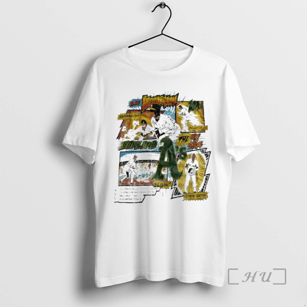 Officials Oakland Athletics Rickey Henderson Comics Vintage T-Shirts, Hoodie, Sweatshirt | PopFlextees.com