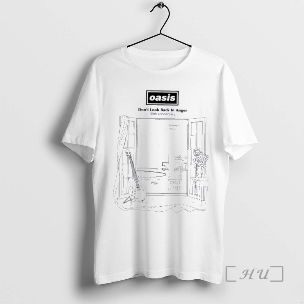Officials Oasis Dont Look Back In Anger 30th Anniversary T-Shirts, Hoodie, Sweatshirt | PopFlextees.com